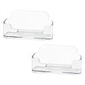 Eco-Friendly HSYMQ Acrylic Business Card Holder for Desk, Kit
