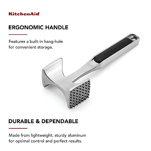 Smart Home Gourmet Multi Sided Meat Tenderizer for Pounding Meats, Nuts, Shellfish, Kit