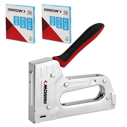 Modern Arrow T55BL Staple Gun Kit, Heavy Duty Manual Collection