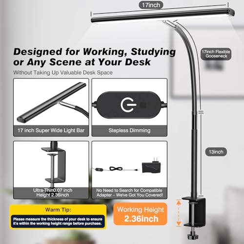 Classic Airlonv LED Desk Lamp for Office Home, Collection