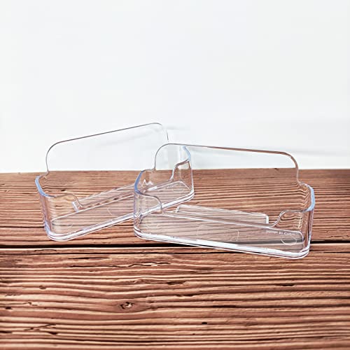 Eco-Friendly HSYMQ Acrylic Business Card Holder for Desk, Kit